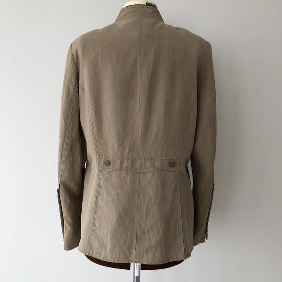 Silk/Linen Casual Jacket - Picture 8 of 14